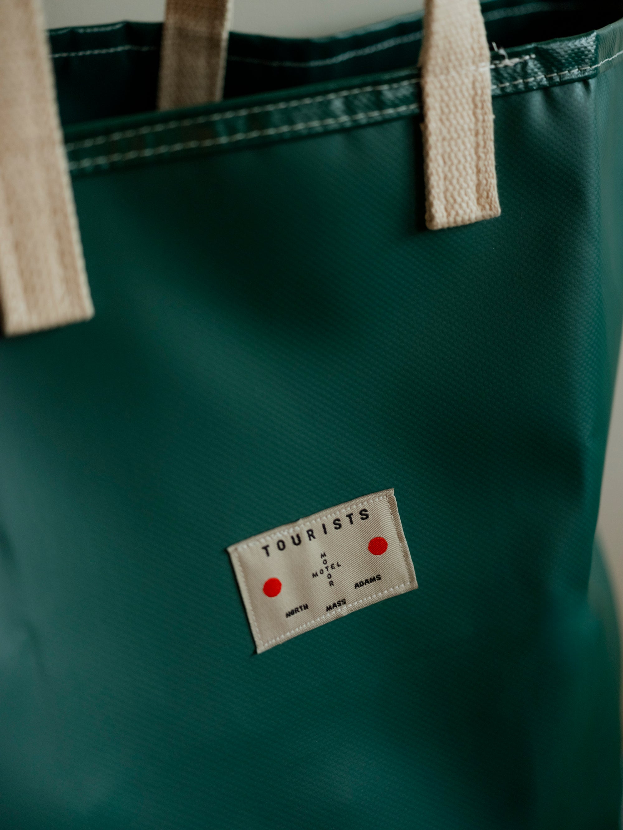 TOURISTS Vinyl Tote Bag