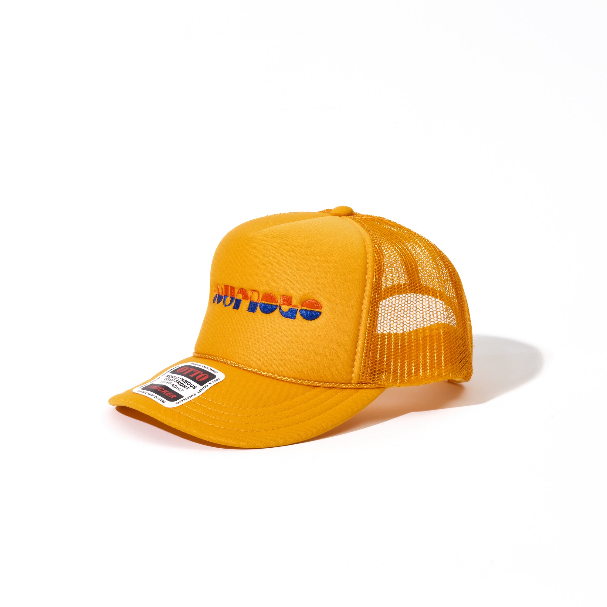 TOURISTS Two Tone Trucker Hat - Youth Gold