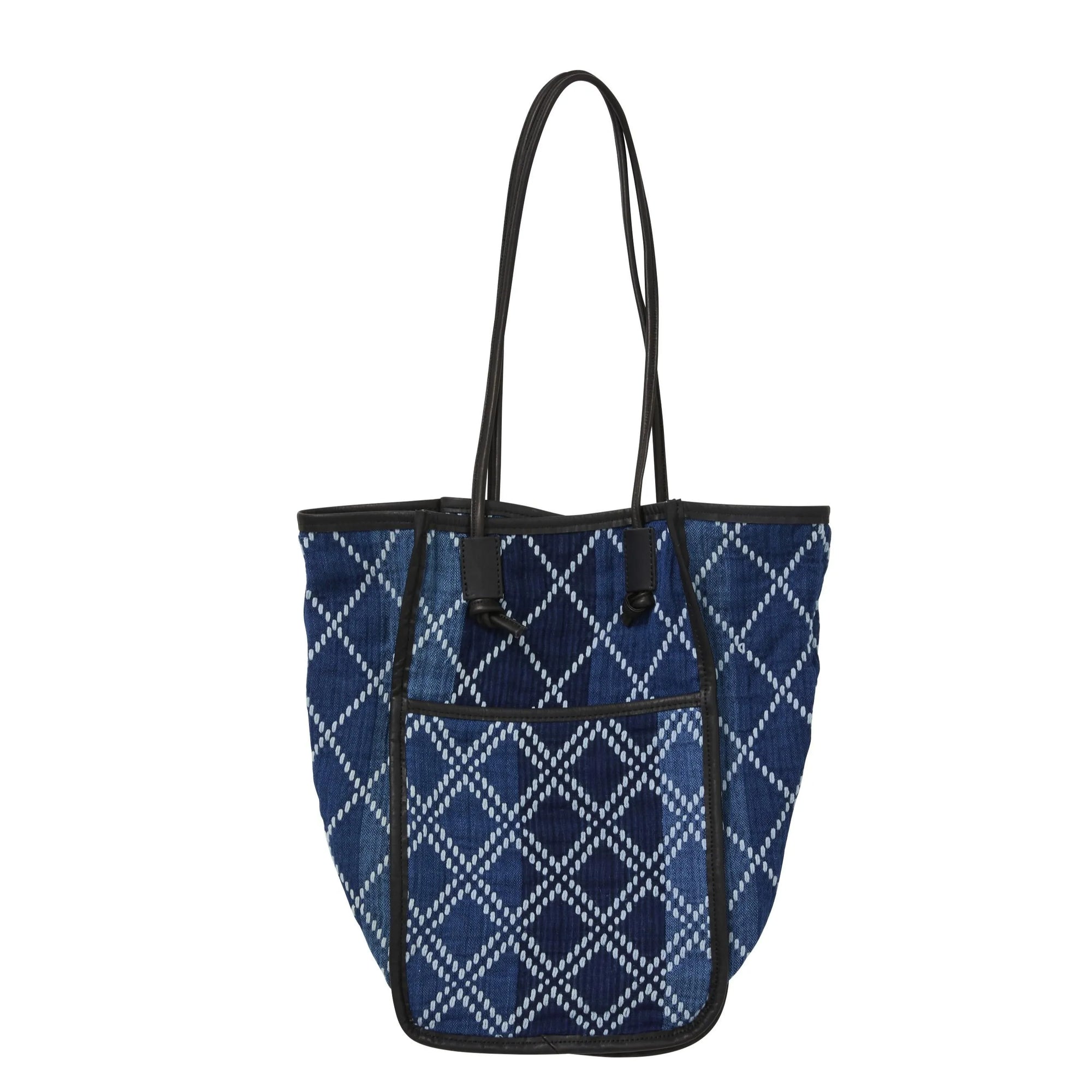 Amiacalva Vintage Wash Sashiko Tote