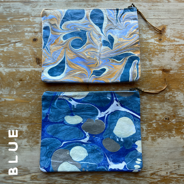 Marbled Zip Pouch