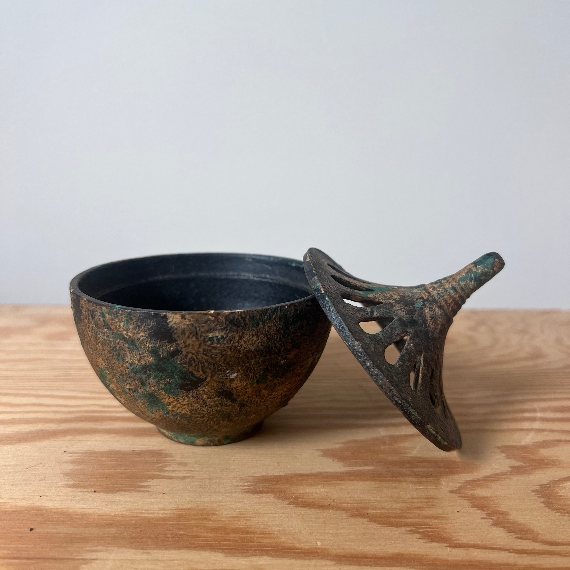 Vintage Cast Iron Incense Burner
