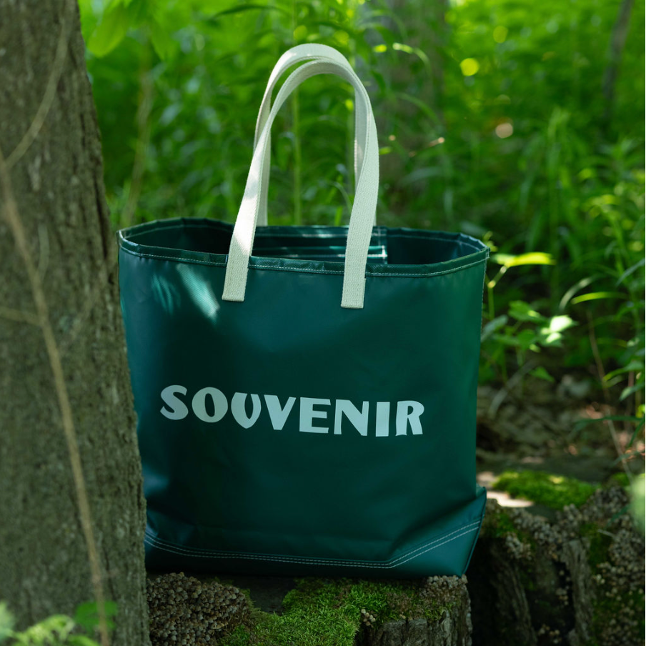 TOURISTS Vinyl SOUVENIR Tote Bag