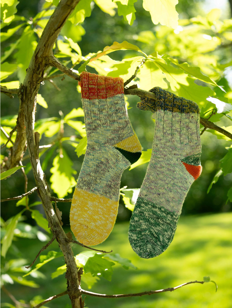 Kapital two tone socks - Green