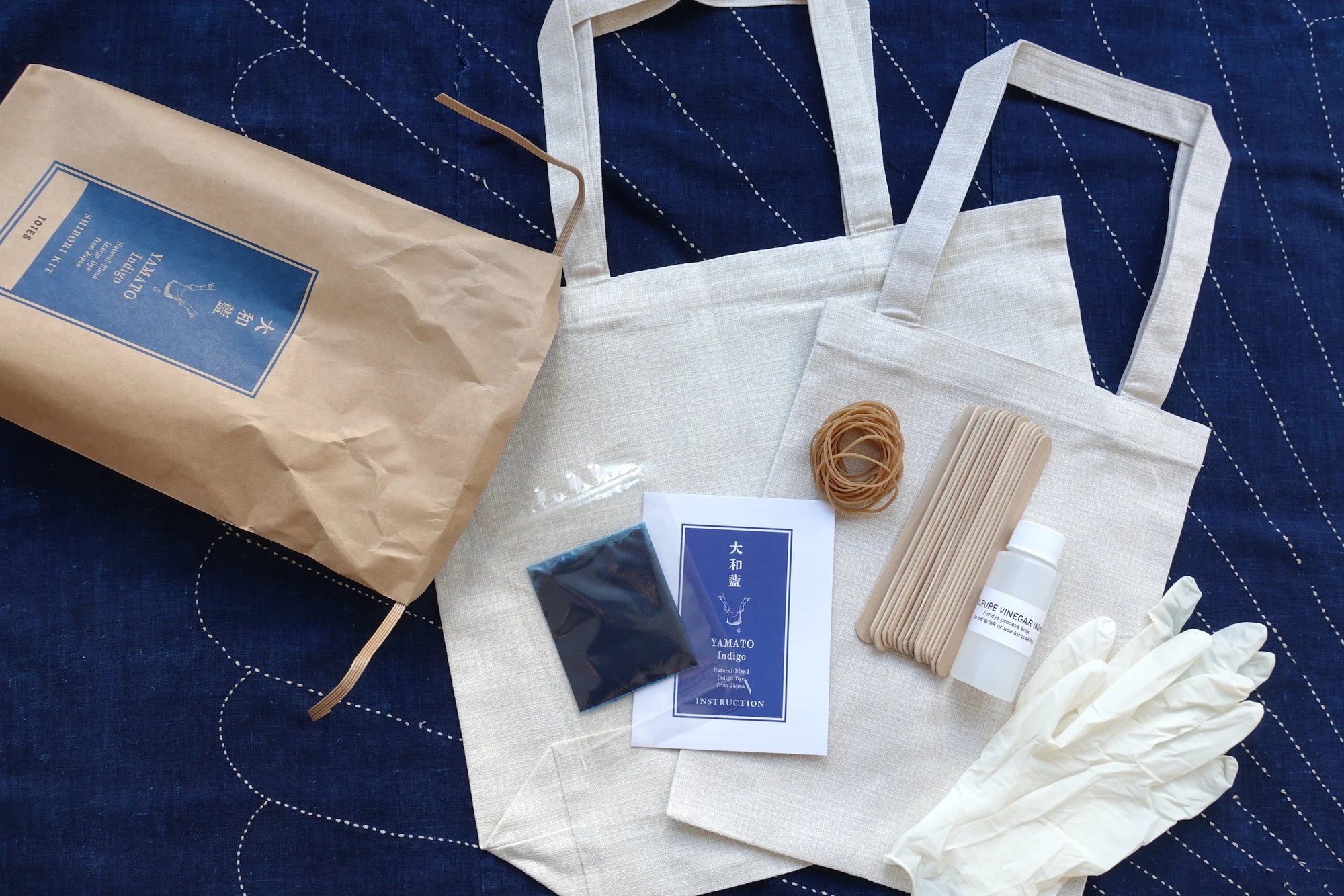 Yamato Indigo Shibori Kits