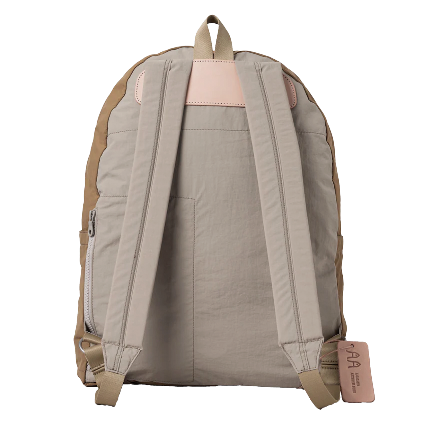 Amiacalva Shrink Nylon Two-Tone Backpack