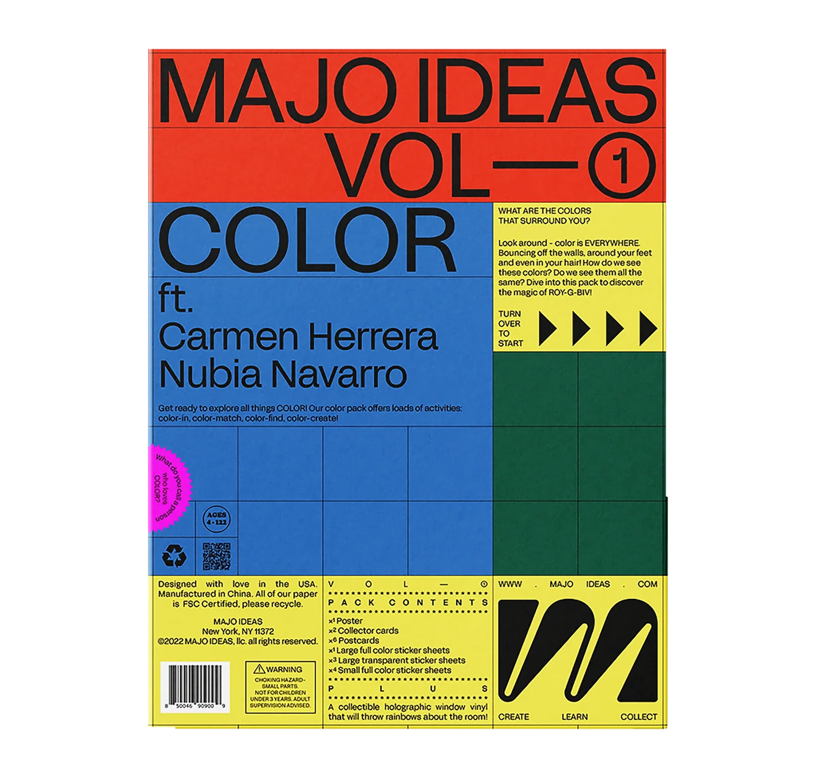 Majo Ideas Color Activity Book