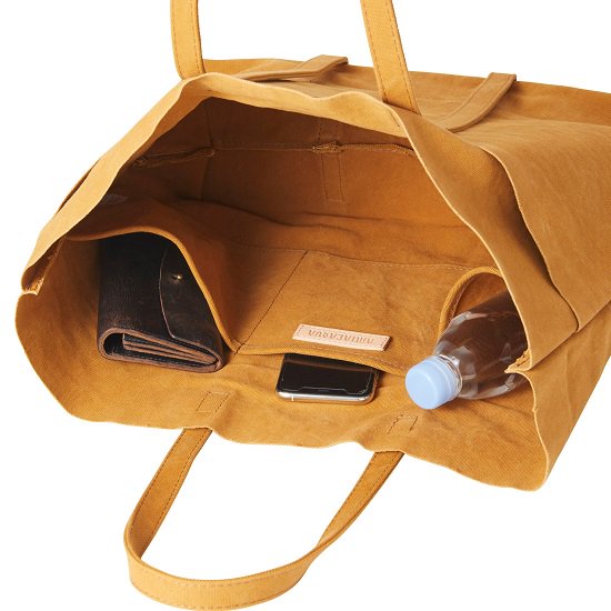 Amiacalva Medium Washed Canvas 6-Pocket Tote