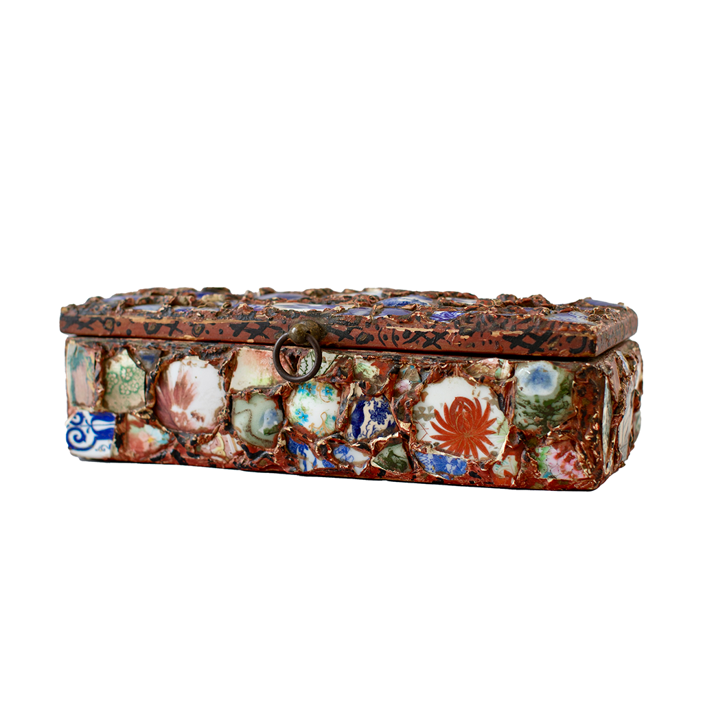 Vintage Mosaic Memory Box