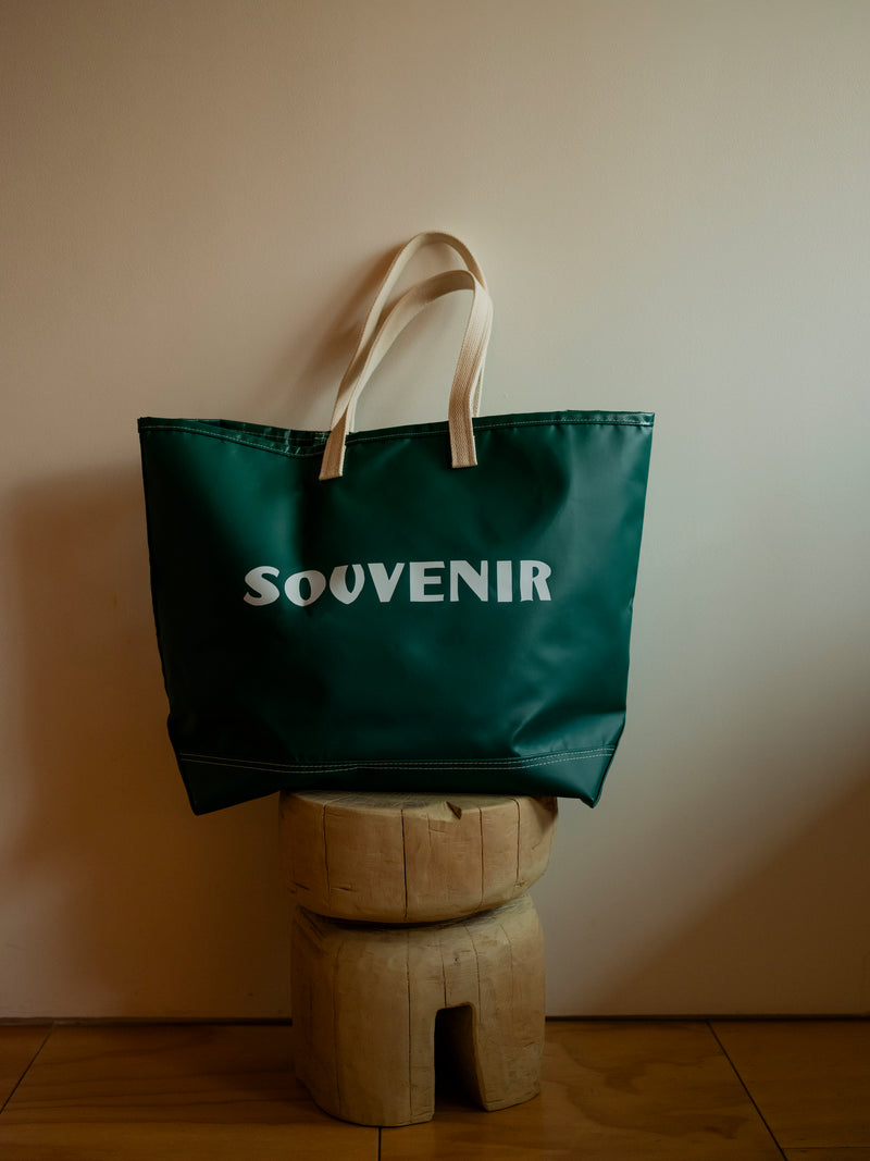 TOURISTS Vinyl SOUVENIR Tote Bag