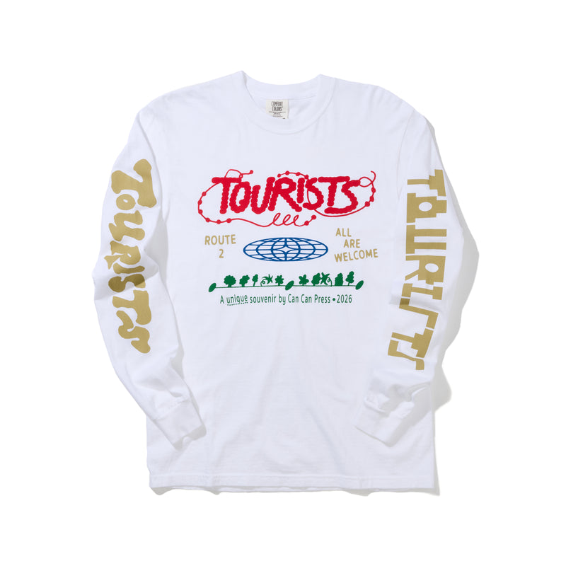 TOURISTS x CAN CAN PRESS Long Sleeve Tee