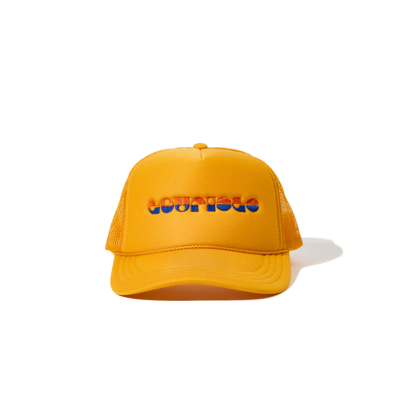 TOURISTS Two Tone Trucker Hat - Youth Gold