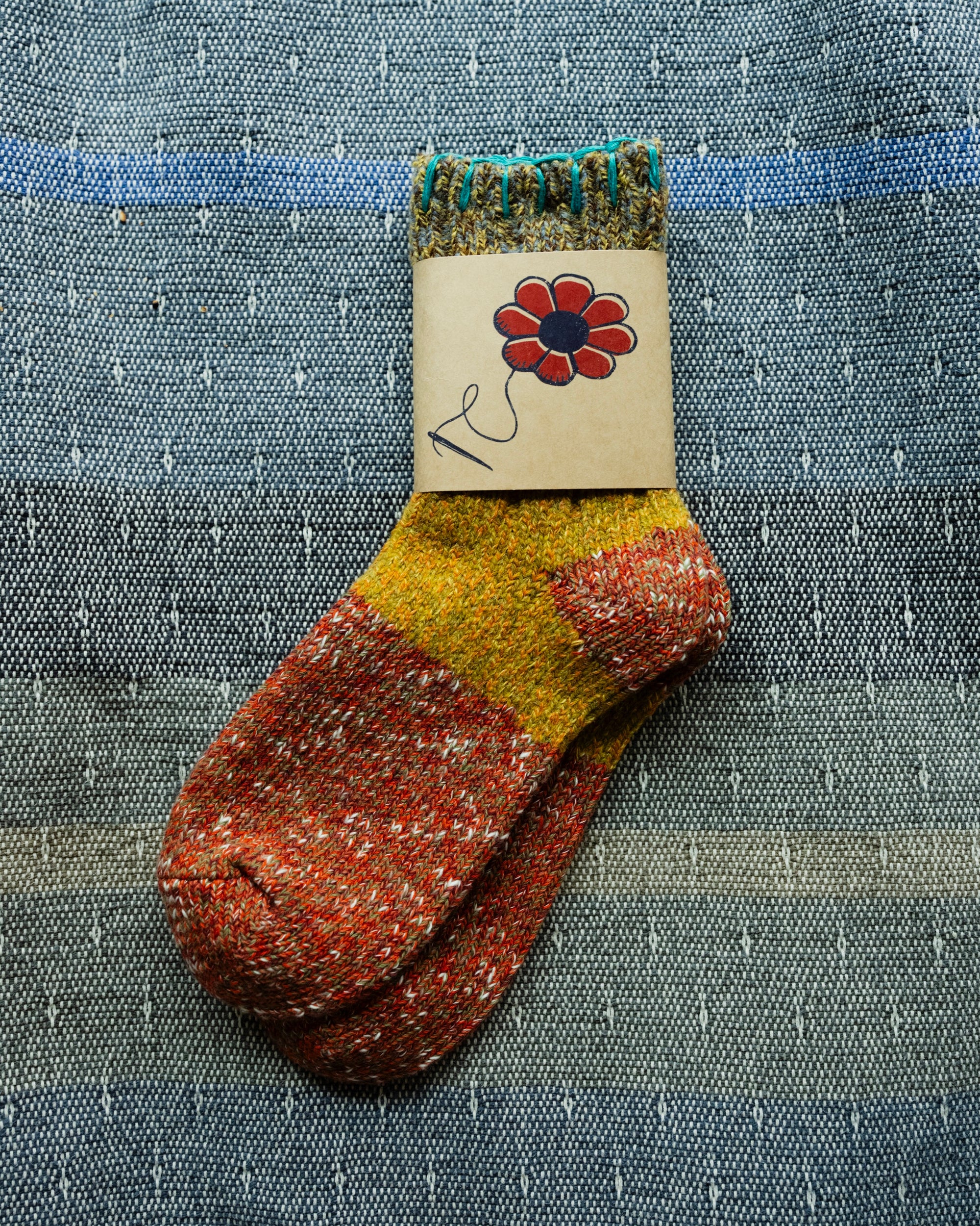 KAPITAL Hobo Stitch Socks