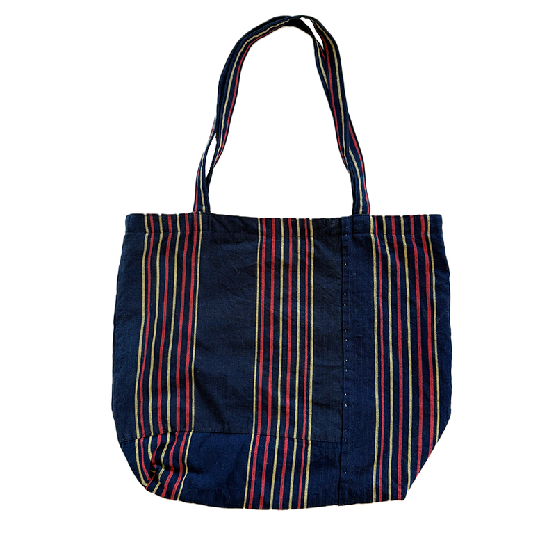 Striped Japanese Vintage Tote Bag