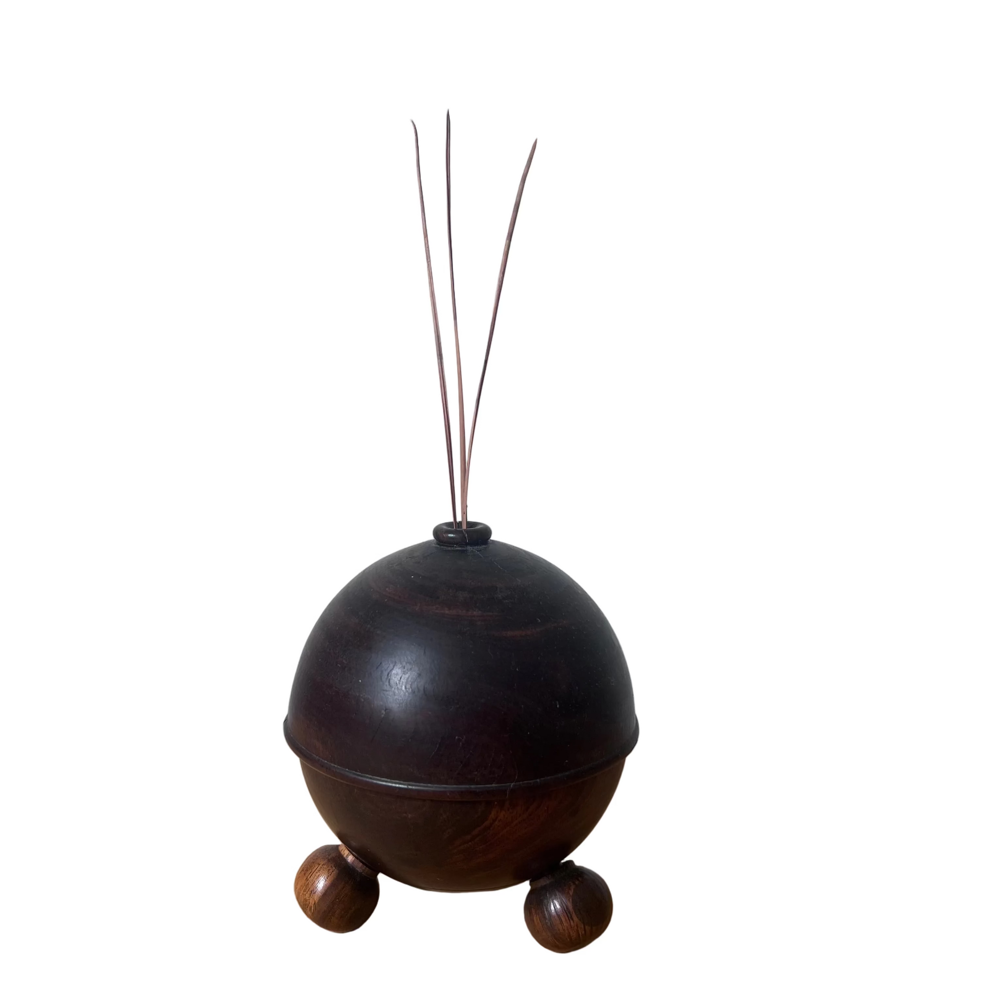 Vintage Wood Bud Vase