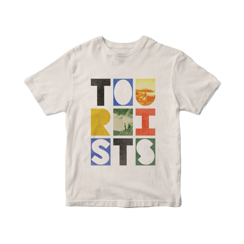 TOURISTS Vintage Image Block Tee