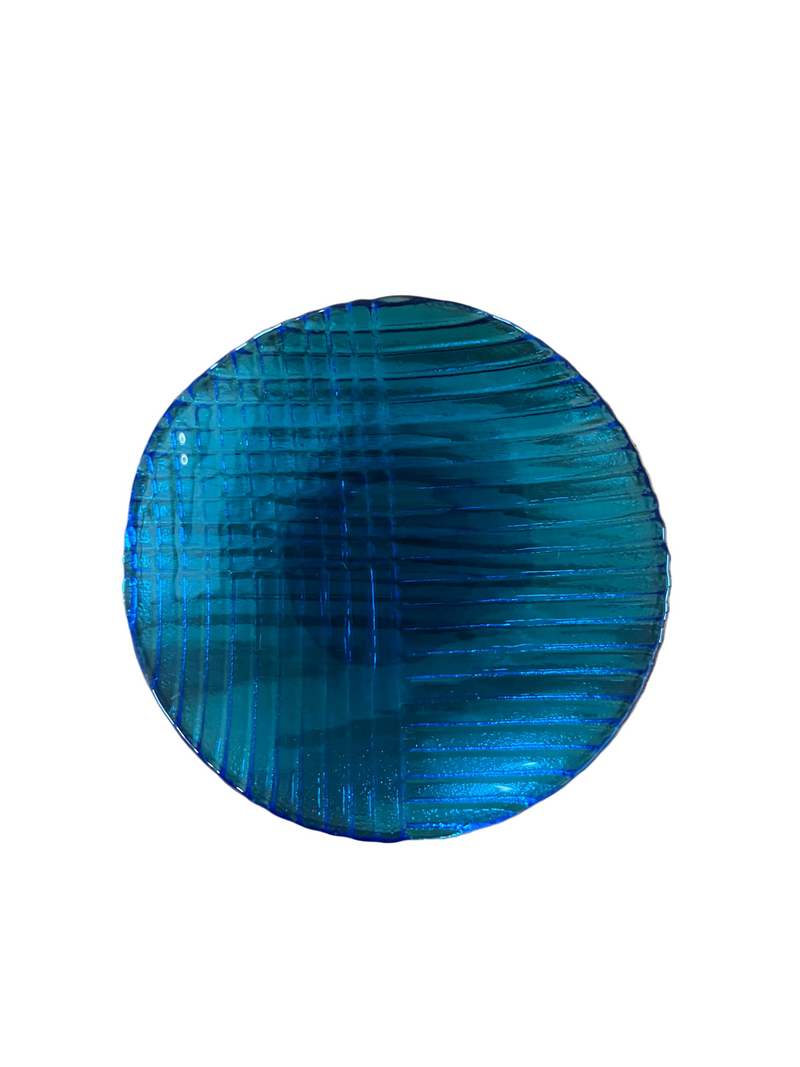 Hiroto Blue Glass Plate