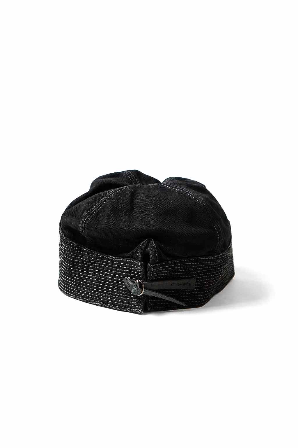 KAPITAL Old Man and the Sea Cap - Black