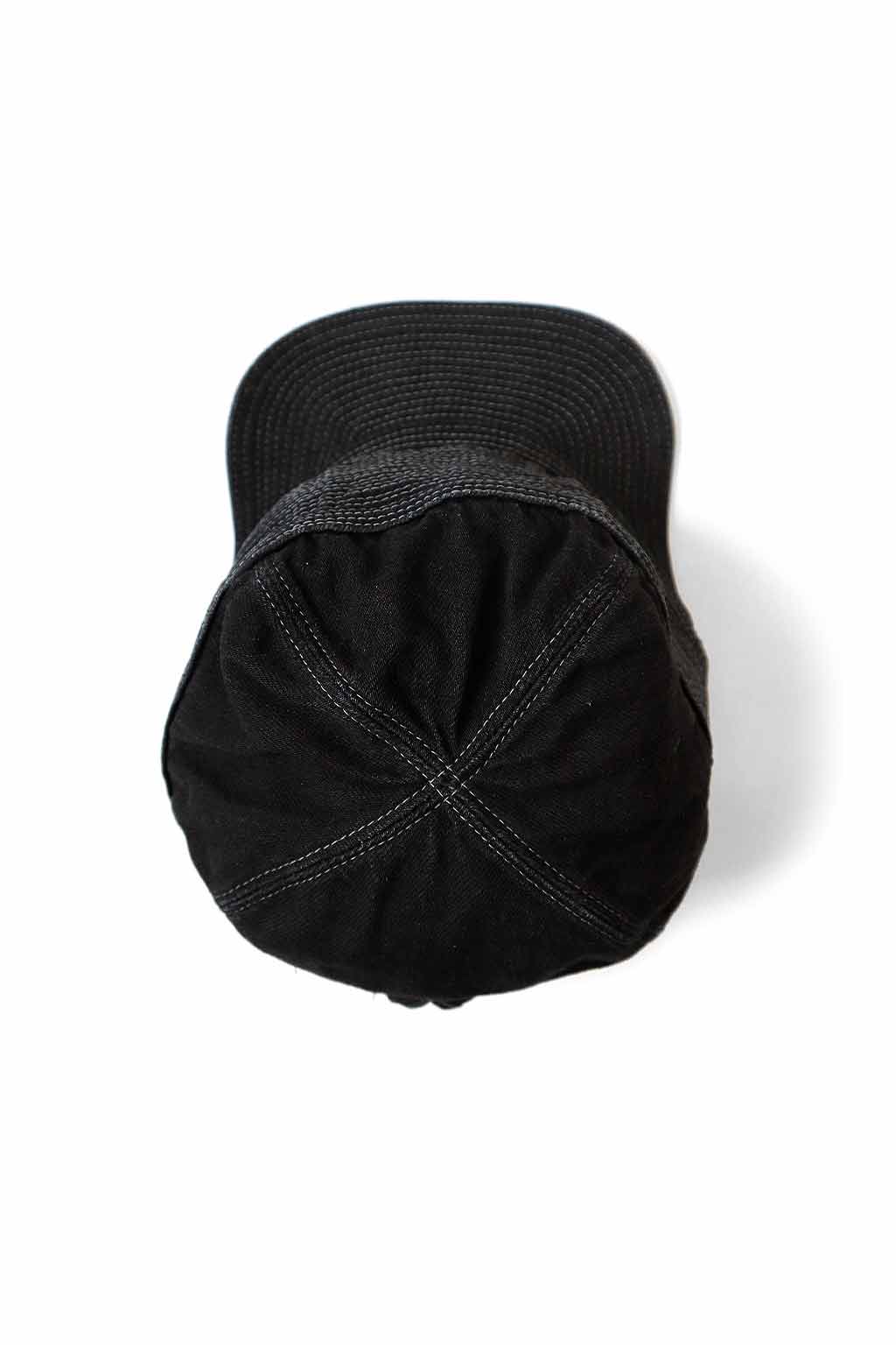 KAPITAL Old Man and the Sea Cap - Black