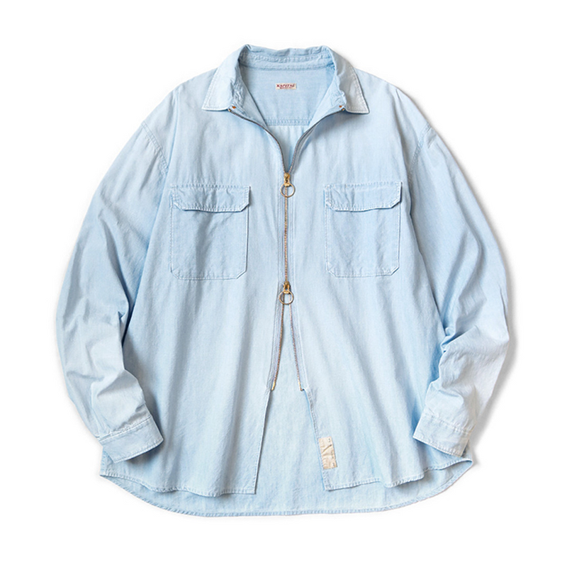 KAPITAL Chambray Drizzler's shirt