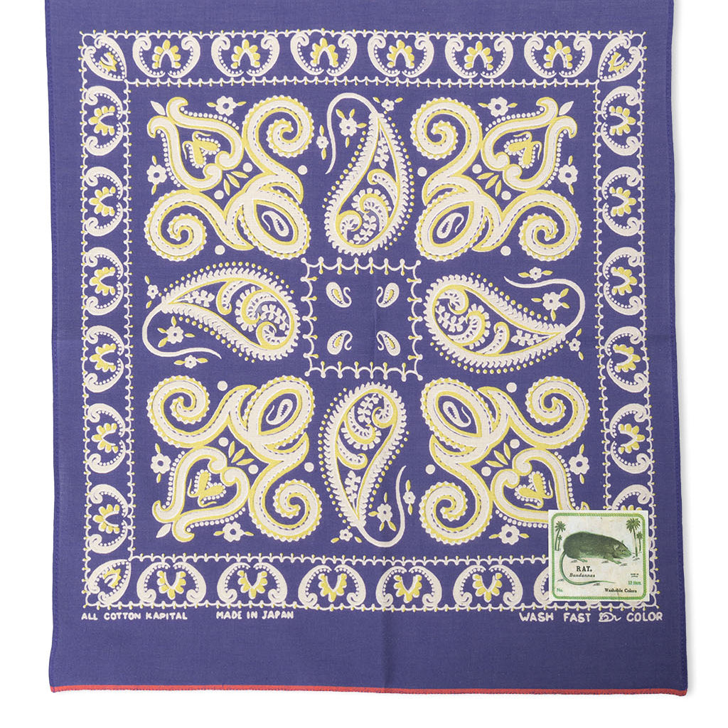 Kapital Sambo Paisley Bandana  -Purple