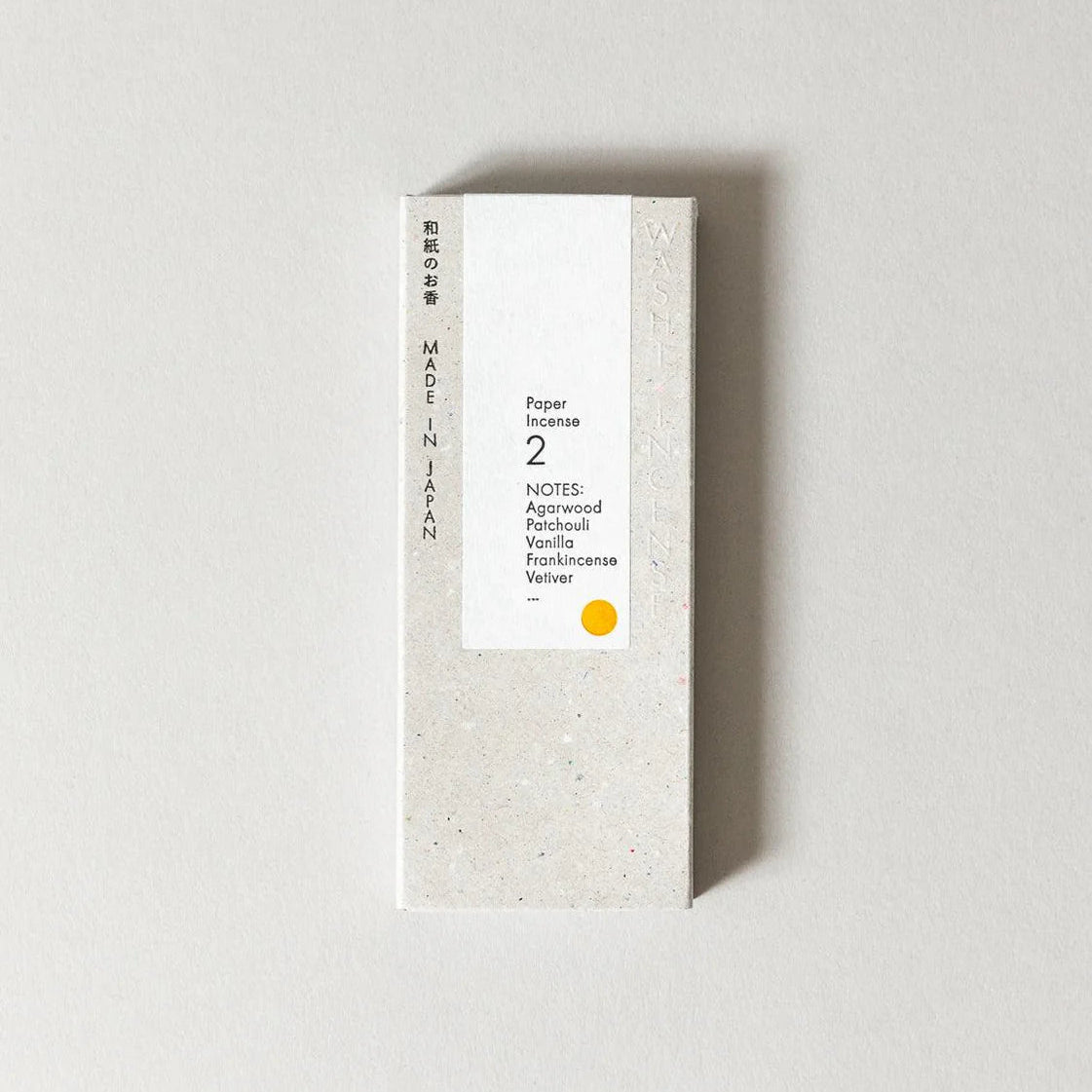Morihata Washi Incense Strips - Elegant Agarwood