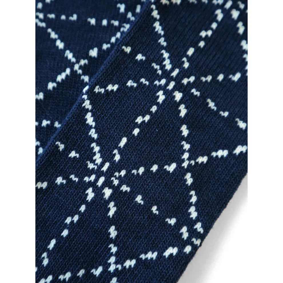 Kapital Sashiko Socks - Navy