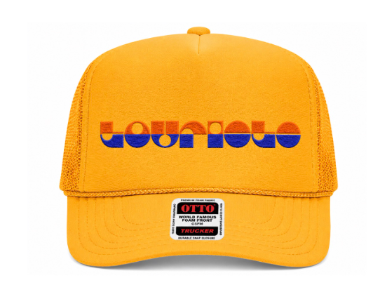 TOURISTS Two Tone Trucker Hat - Youth Gold