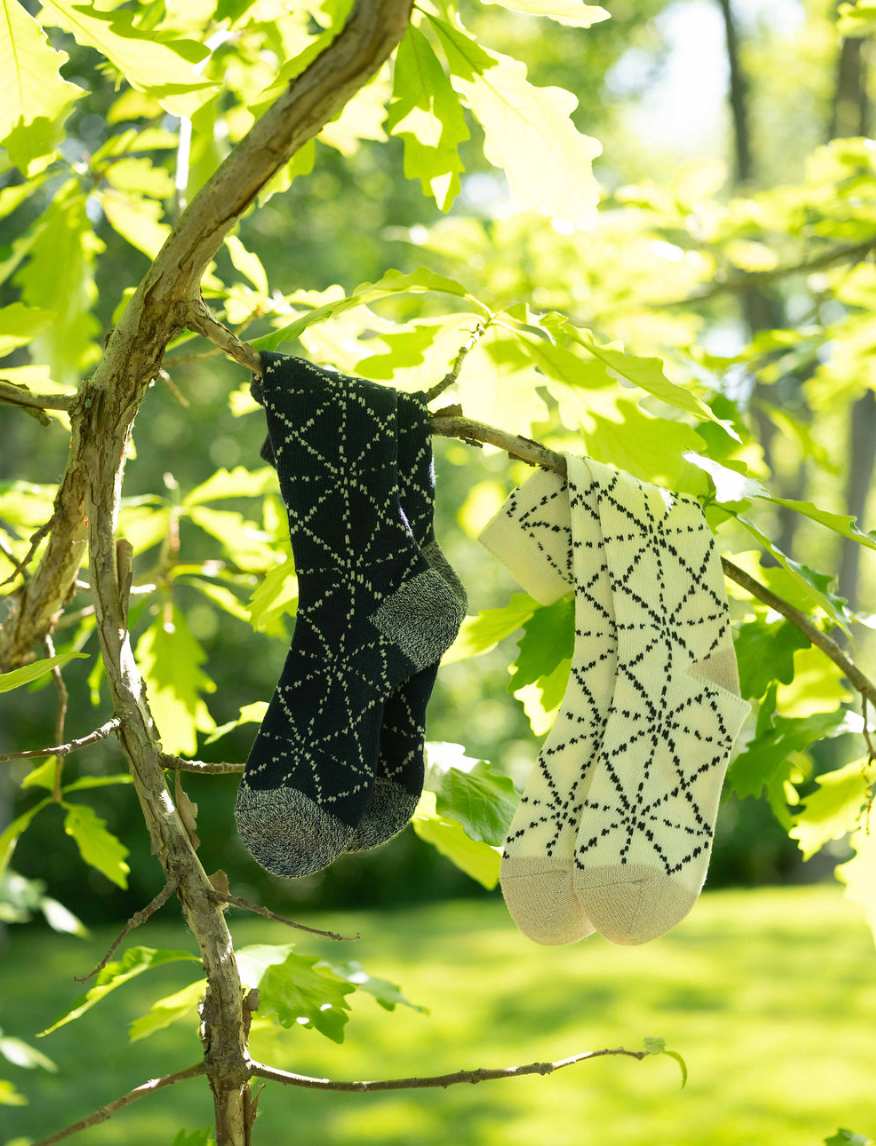 Kapital Sashiko Socks - Navy