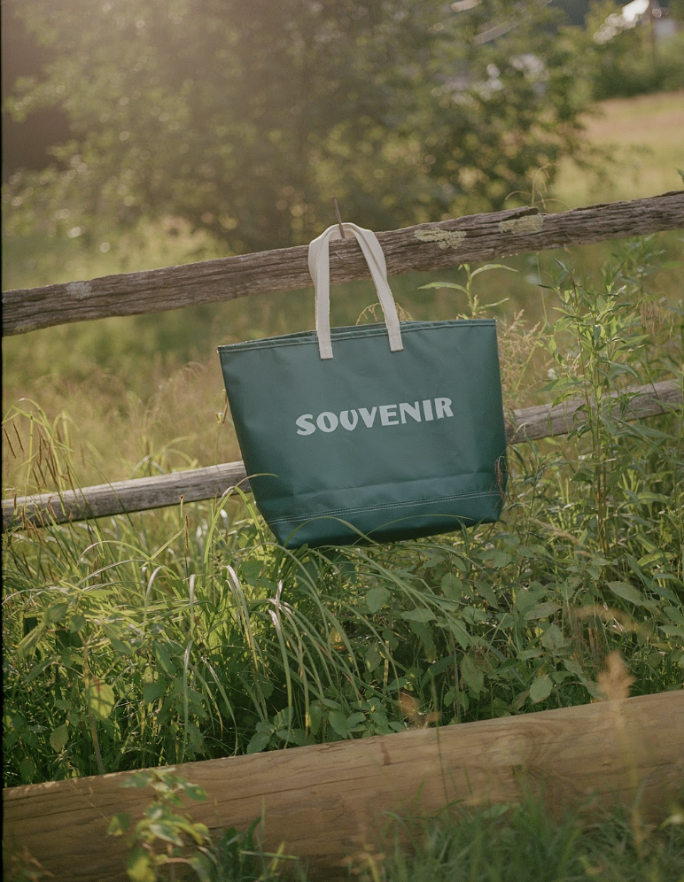 TOURISTS Vinyl SOUVENIR Tote Bag