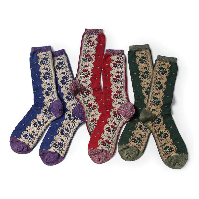 KAPITAL Rockwell Bandana Socks
