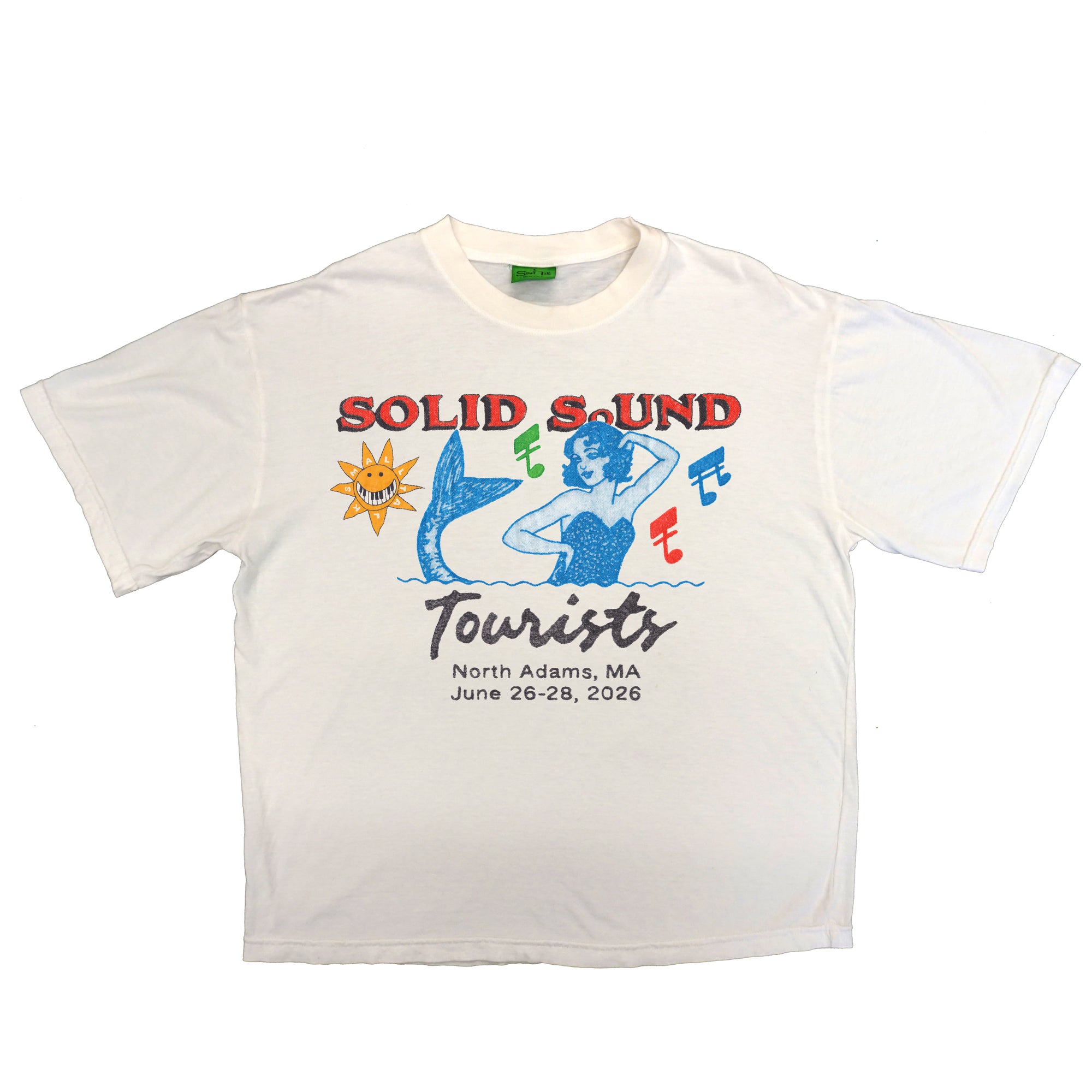 Small Talk x TOURISTS Solid Sound Tee