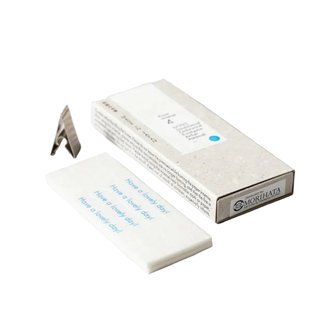 Morihata Washi Incense Strips Mellow Grove