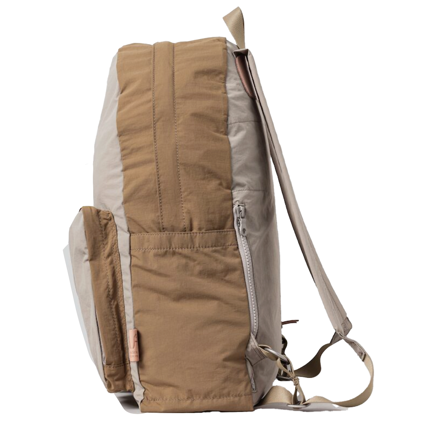 Amiacalva Shrink Nylon Two-Tone Backpack