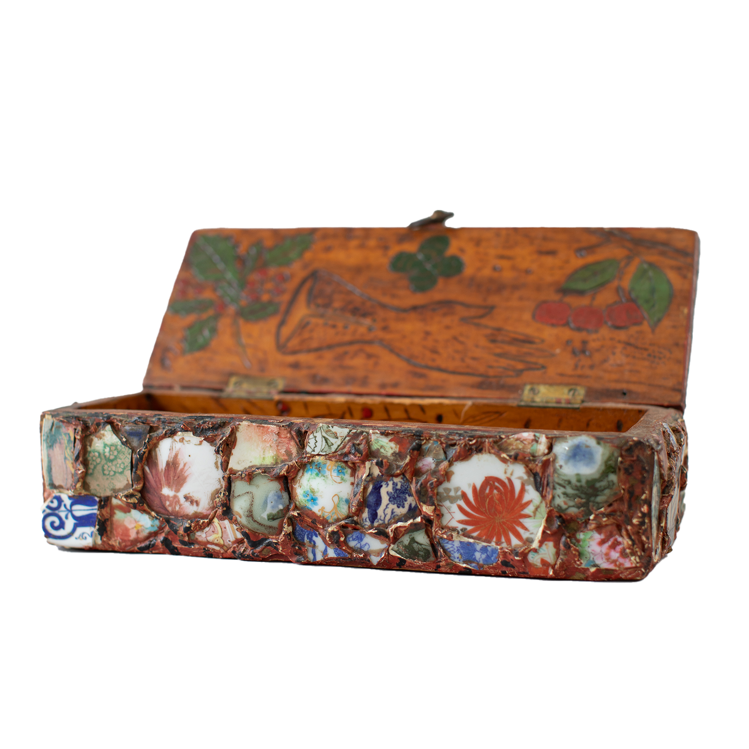 Vintage Mosaic Memory Box