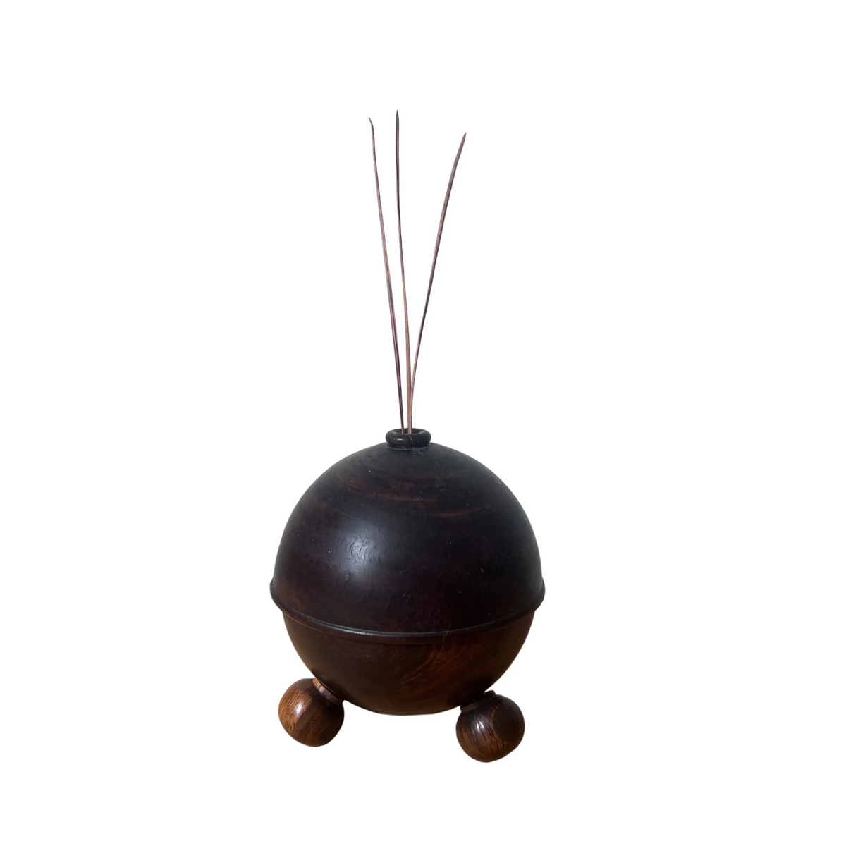 Vintage Wood Bud Vase