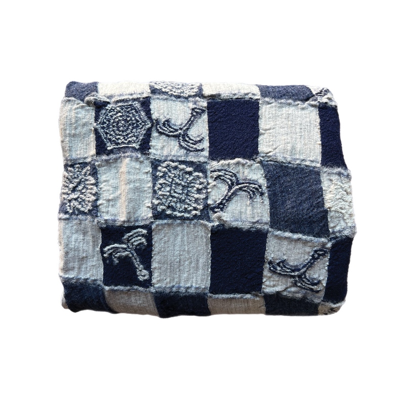 KAPITAL Ichimatsu Anchor Scarf