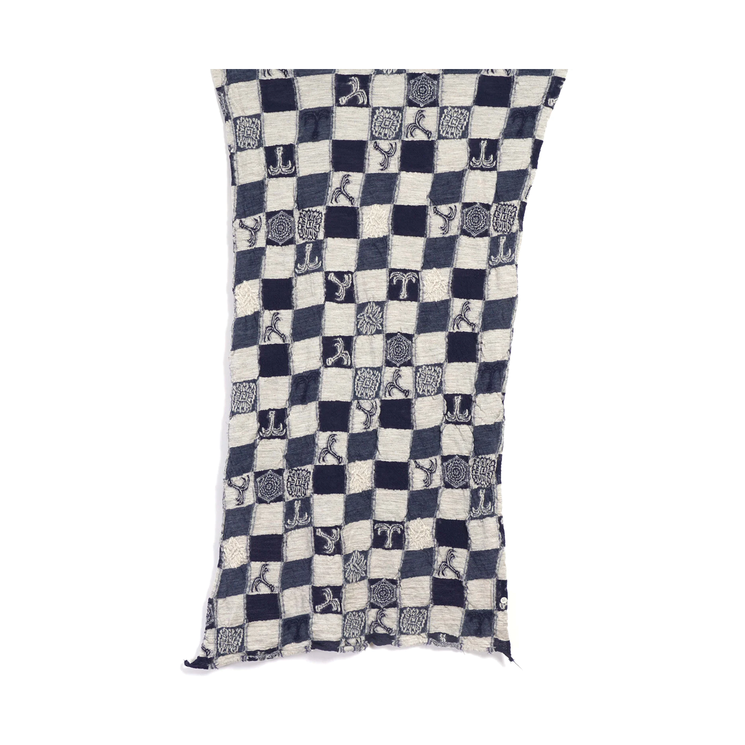 KAPITAL Ichimatsu Anchor Scarf