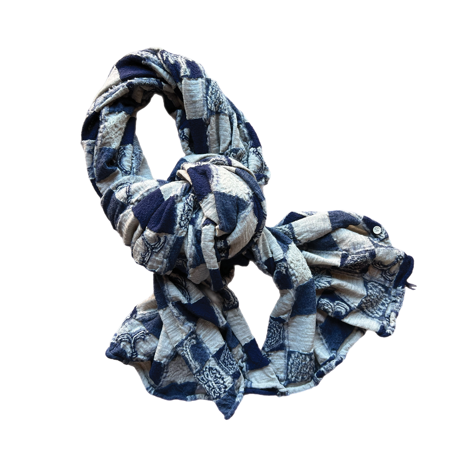 KAPITAL Ichimatsu Anchor Scarf