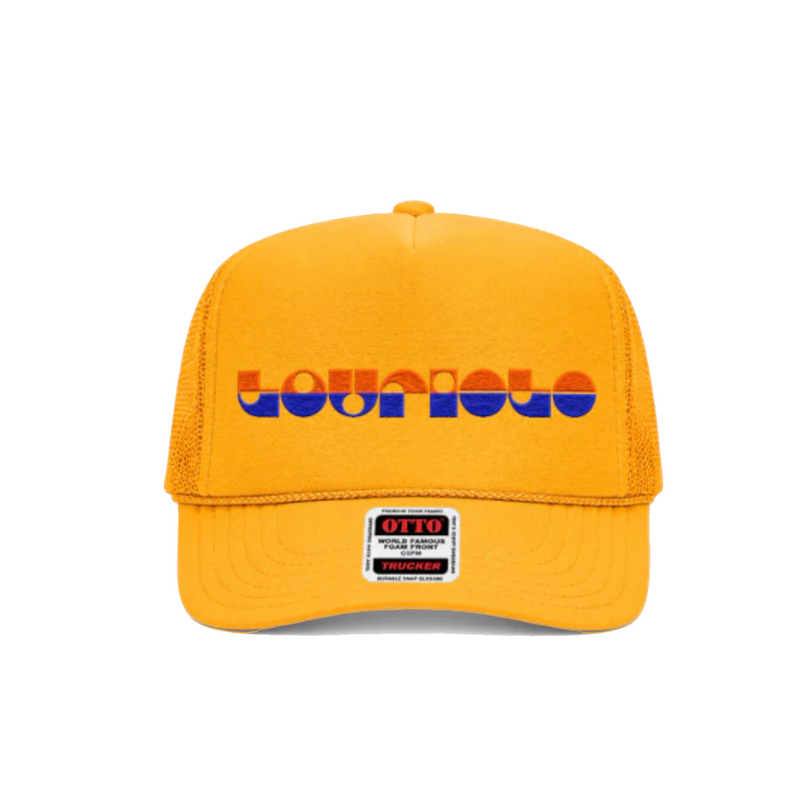 TOURISTS Two Tone Trucker Hat - Youth Gold
