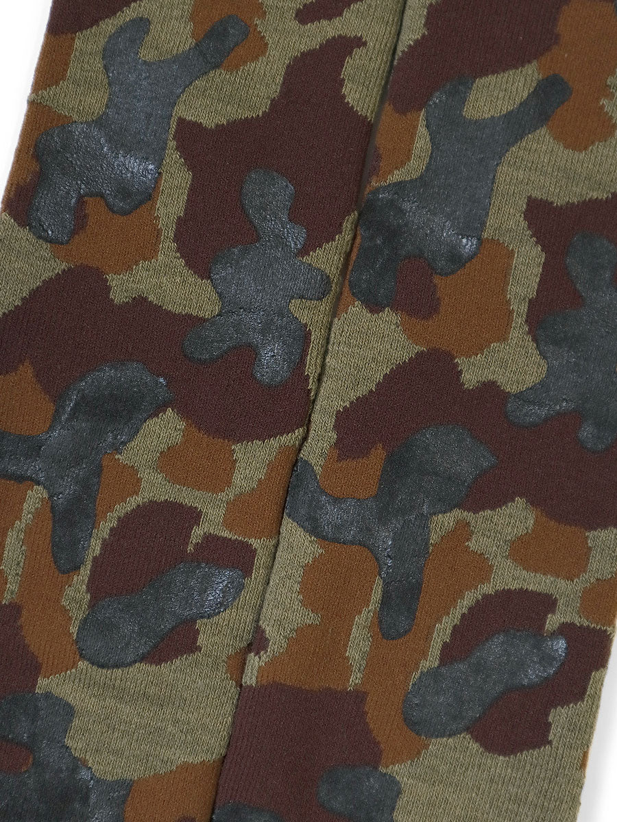 KAPITAL Knee High Camo Socks