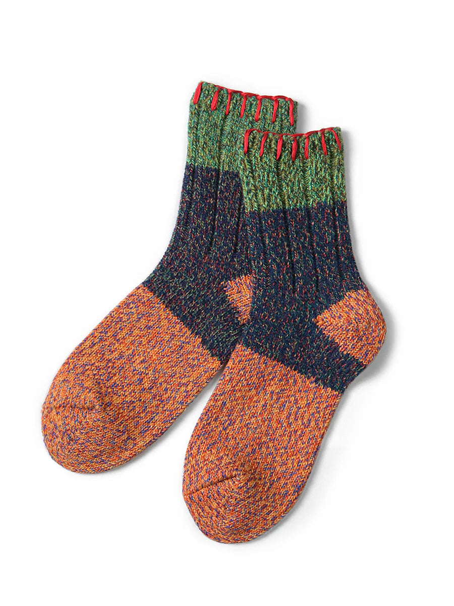 KAPITAL Hobo Stitch Socks