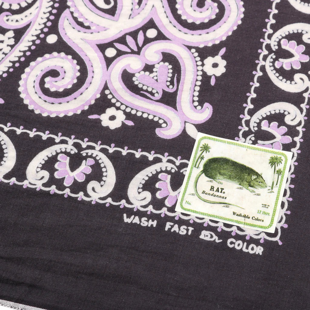 Kapital Sambo Paisley Bandana - Black