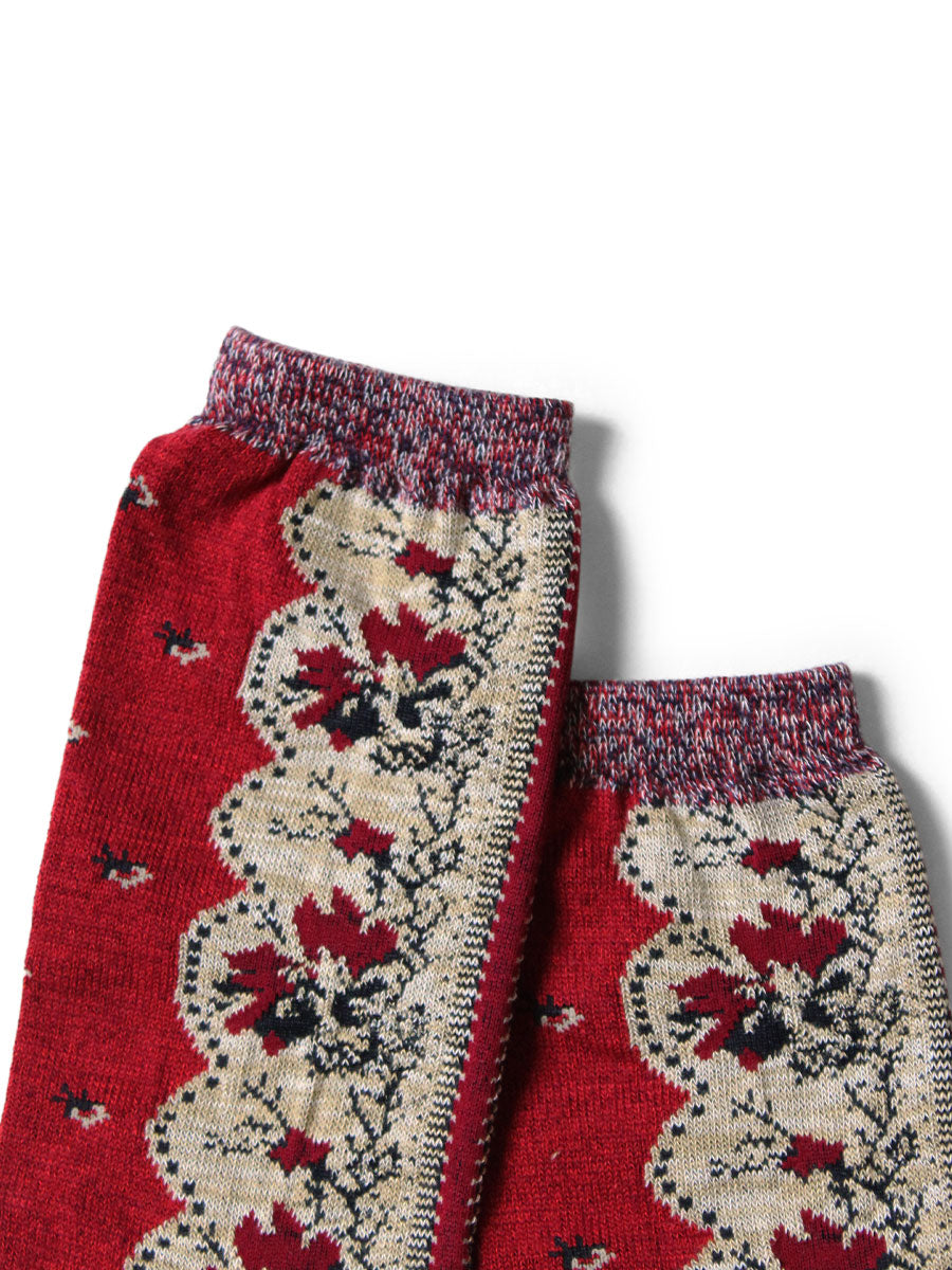 KAPITAL Rockwell Bandana Socks