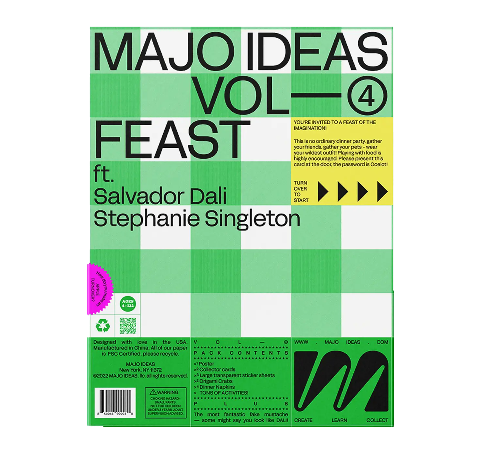 Majo Ideas Activity Book - FEAST