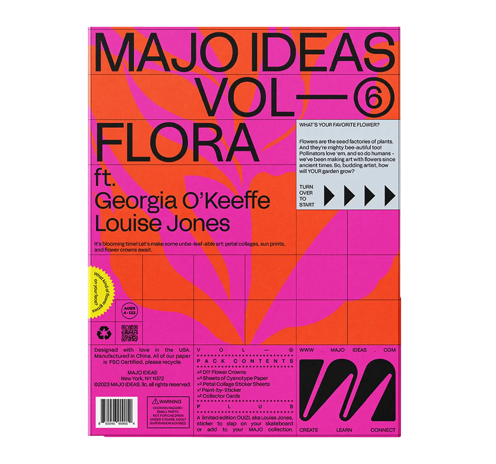Majo Ideas Activity Book - FLORA