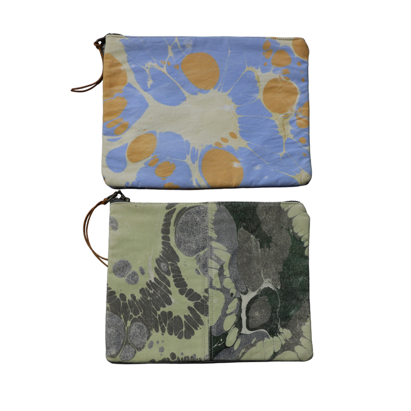 Marbled Zip Pouch
