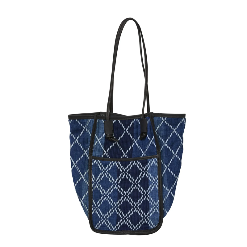 Amiacalva Vintage Wash Sashiko Tote